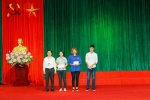 Công bố quyết định khen thưởng cho sinh viên tham gia học tập dự hội nghị tại Hàn Quốc