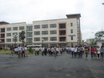 Tưng bừng chào mừng học sinh đến tham quan tư vấn việc làm tại trường "CĐN Việt Nam - Hàn Quốc Thành phố Hà nội