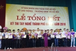 Sinh viên trường cao đẳng nghề Việt Nam - Hàn Quốc đoạt giải nhất kỳ thi tay nghề TP. Hà Nội 2018
